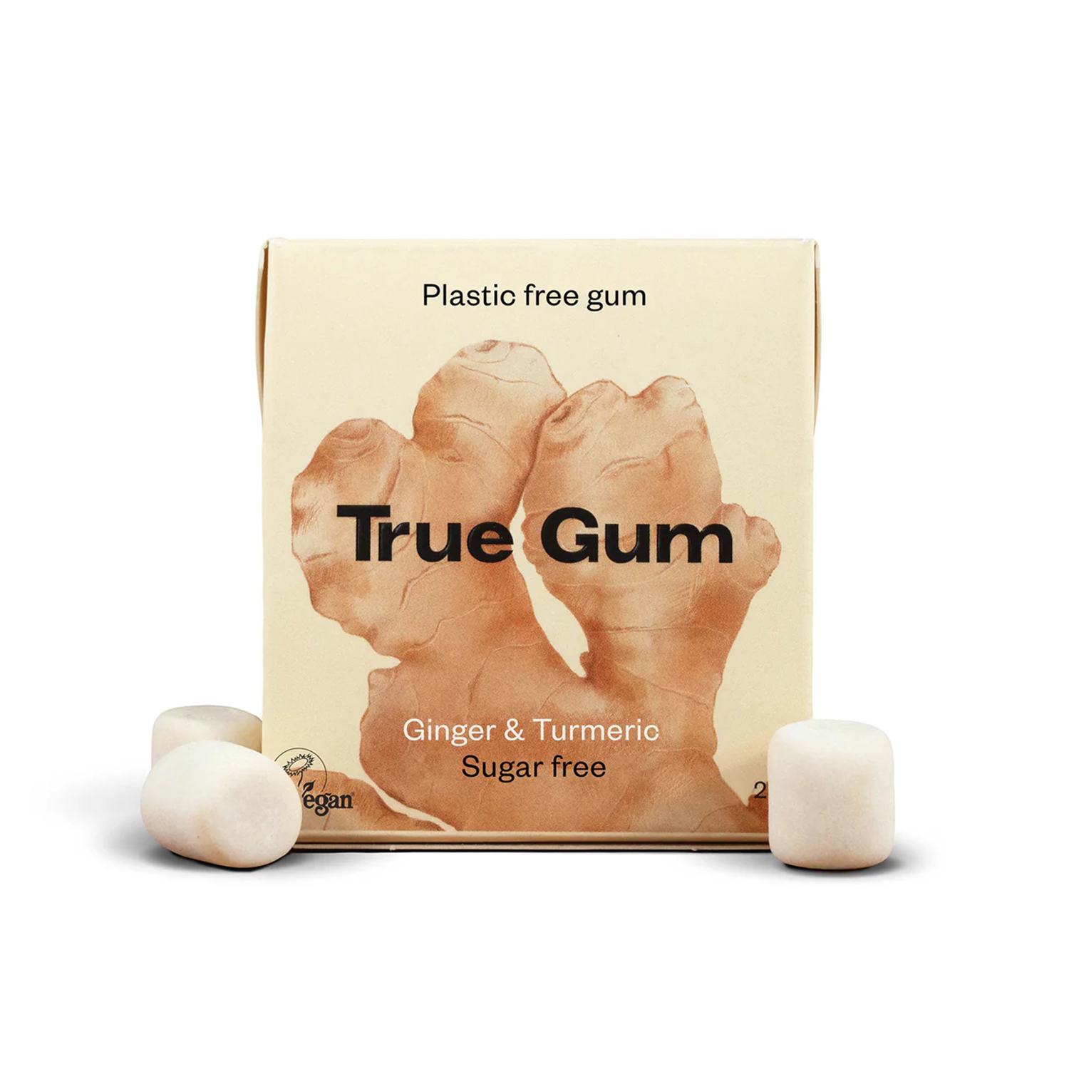TRUE GUM GINGER & TURMERIC (21g)